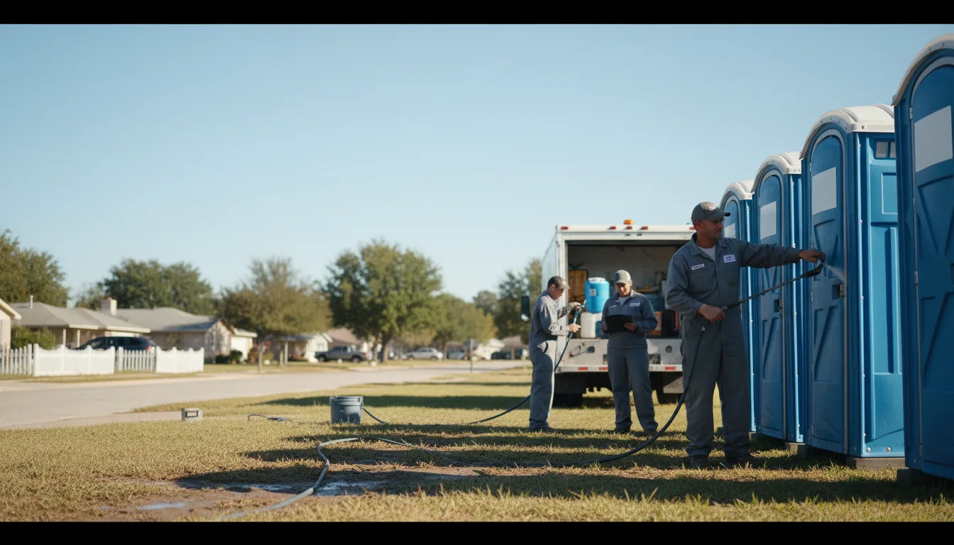 Long-Term Portable Toilet Rental in Sergeant Bluff, IA near me